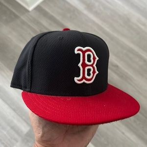 Boston Red Sox New Era 7 1/8 flex fitted Hat